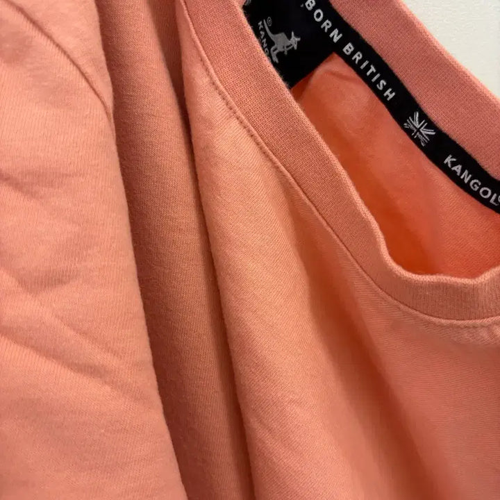 [BUNJANG] Kangol Pink Logo T-shirt / 캉골 반팔티 L