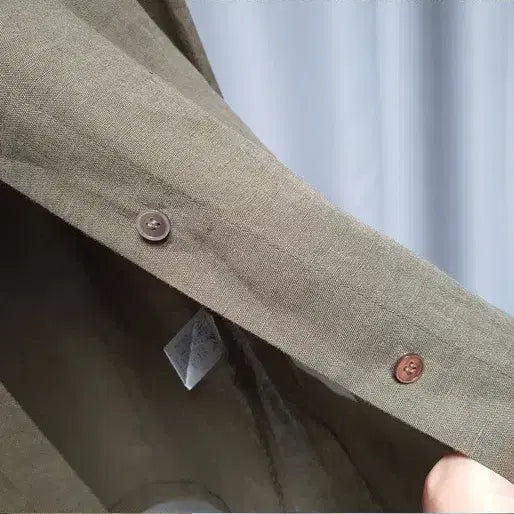 [BUNJANG] Prain Taan Linen Jacket / 쁘렝땅 야상 린넨 자켓