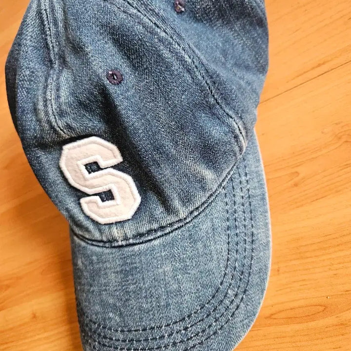 [BUNJANG] Slazenger Denim Ball Cap / 미착용)slazenger 슬래진저 데님 볼캡 청모자