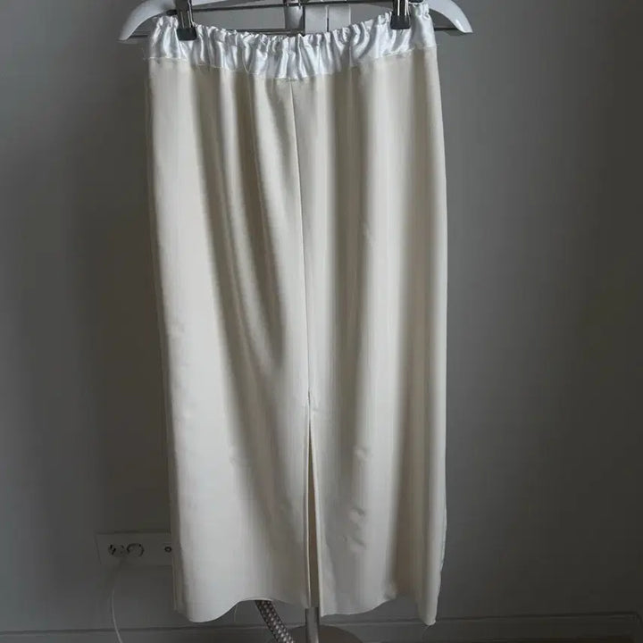[BUNJANG] Ivory Long Skirt / 아이보리 밴딩 롱스커트