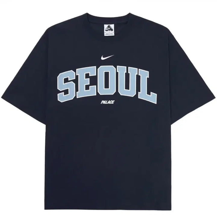 [SOLD OUT] 팔라스 x 나이키 샵 티셔츠 압구정 네이비 [L]