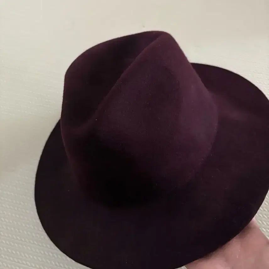 [BUNJANG] Suede Fedora Hat / 여성 페도라 모자