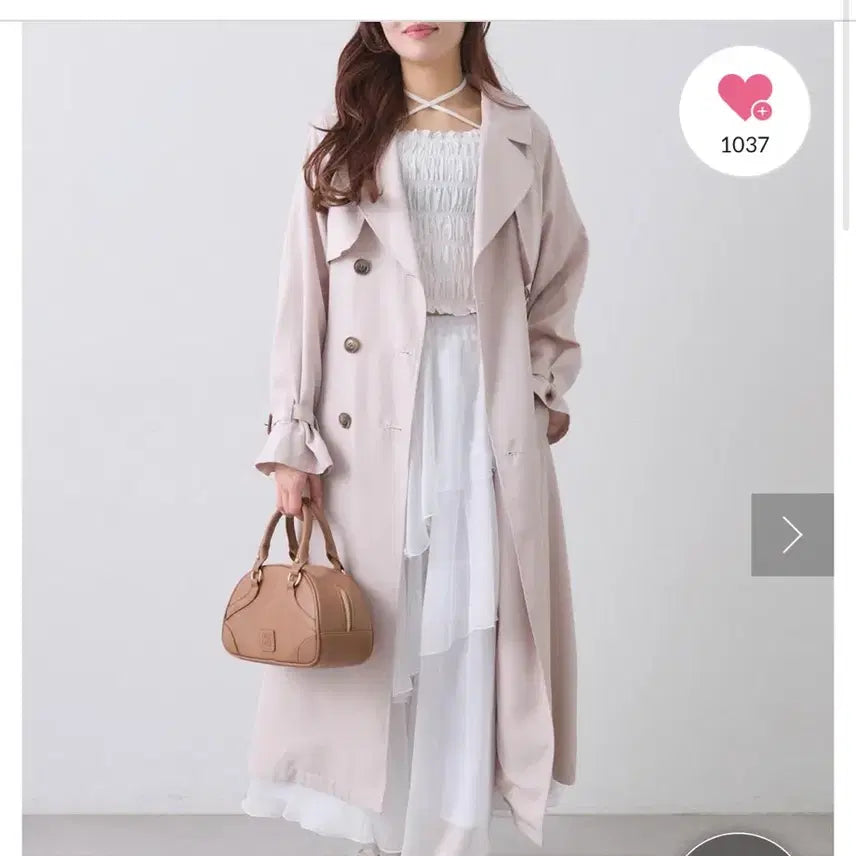 [BUNJANG] Olive des Olive Trench Coat / 일본 올리브데올리브 트렌치코트 스나계 일녀