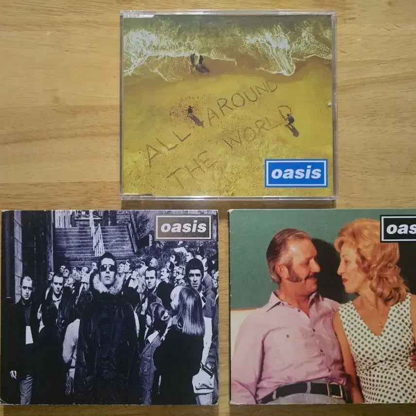 [BUNJANG] Oasis UK First Press Single CDs (3 Disc Set) / CD 음반 oasis 오아시스 싱글 영국반 초판 3장