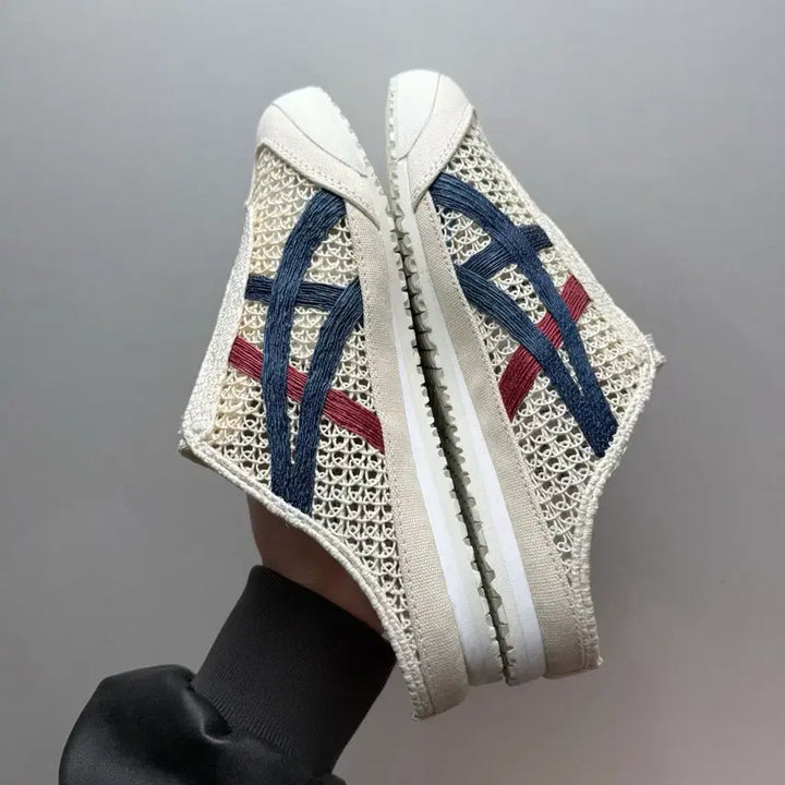 [SOLD OUT] 오니츠카타이거 멕시코66 슬립온 메쉬 아이보리 사이즈250