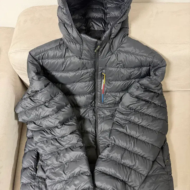 [BUNJANG] Salomon X-Pulse Hooded Lightweight Padded Jacket / 살로몬 엑스퓨즈 후드 경량패딩 2XL