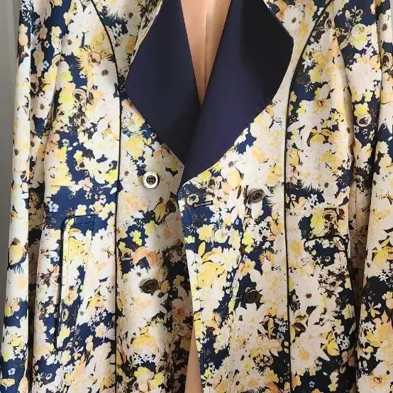 [BUNJANG] abplus Floral Pattern Spring Coat / ab플러스 봄코트