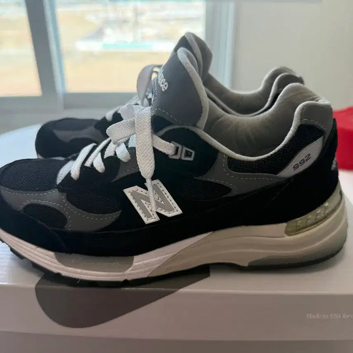 [BUNJANG] New Balance 992 U992BK (US 5.5) / 뉴발란스 992 U992BK 235