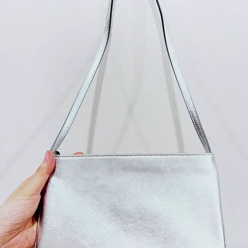 [BUNJANG] Demars Letter Bag / 드마스 레터백 실버 demars letter bag