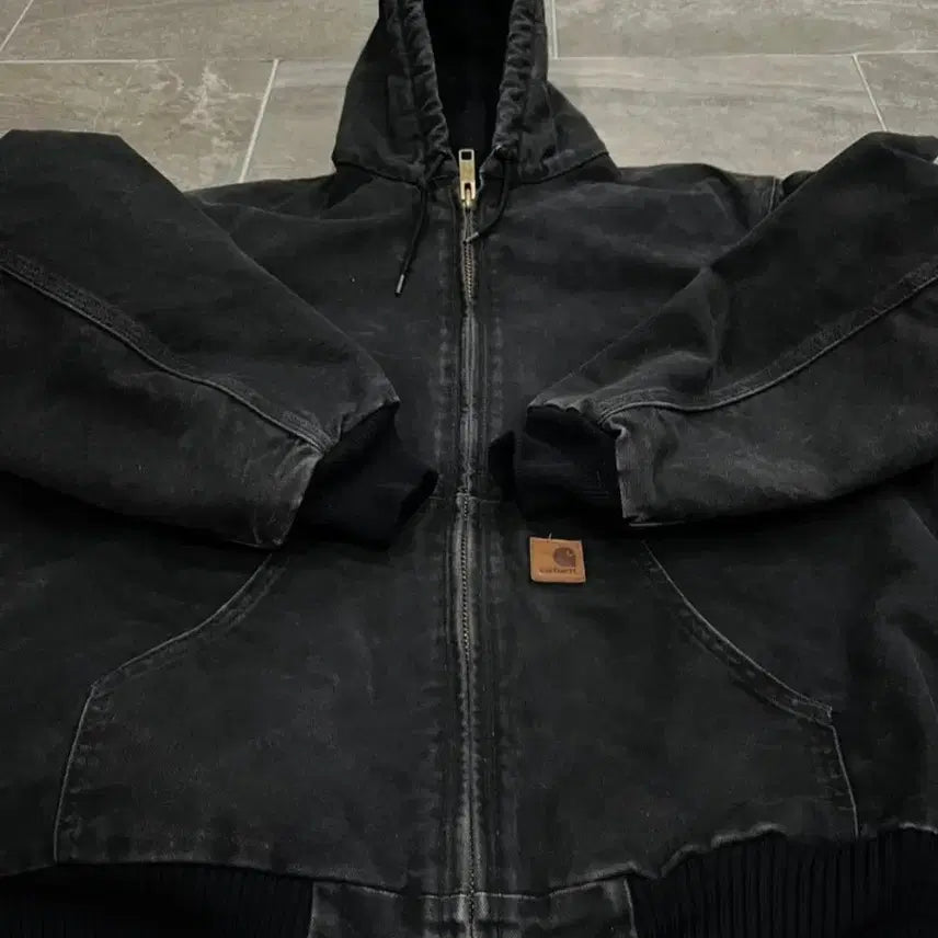 [BUNJANG] Carhartt J130 Black Duck Active Jacket / (M) 칼하트 덕 액티브 J130 blk