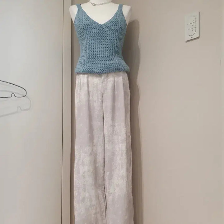 [BUNJANG] Ivory Wide Pants / 아이보리 와이드  팬츠