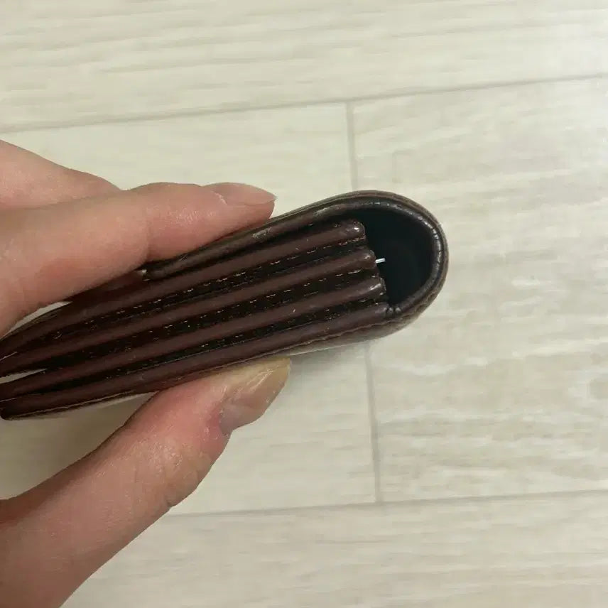 [BUNJANG] Header Brown Card Wallet / 헤더 브라운 카드지갑