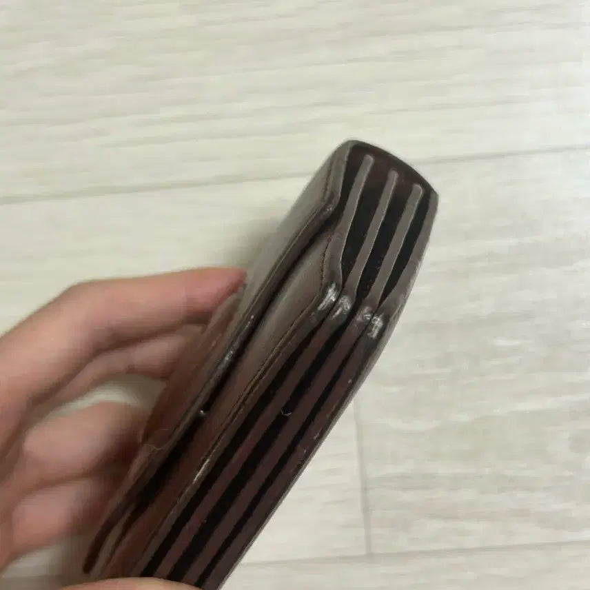 [BUNJANG] Header Brown Card Wallet / 헤더 브라운 카드지갑