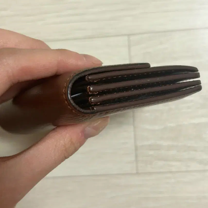 [BUNJANG] Header Brown Card Wallet / 헤더 브라운 카드지갑