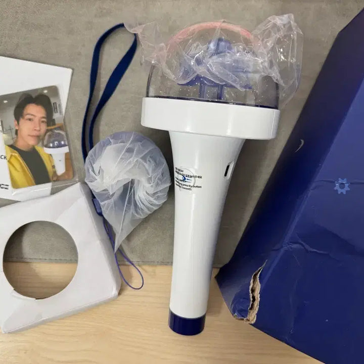 [SOLD OUT] 슈퍼주니어 D&amp;E 응원봉 (박스 파손 및 파츠 없음)