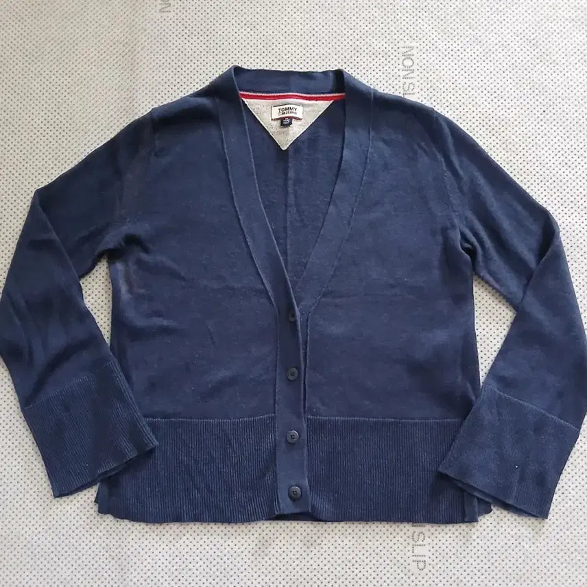 [BUNJANG] Tommy Hilfiger Navy Cardigan / 타미힐피거 네이비 가디건