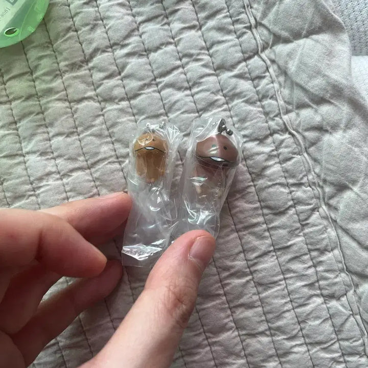 [BUNJANG] Nameko Dangling Keychain Gachapon / 대롱대롱 나메코 키링가챠