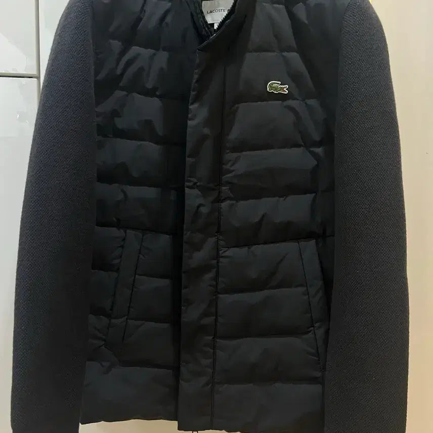 [BUNJANG] Lacoste Down Knit Padding (New) / 라코스테 다운 니트패딩 (새상품)