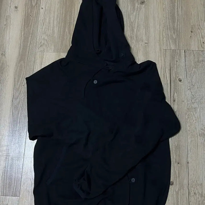 [BUNJANG] Sansan Gear Button Hoodie / 산산기어 버튼 후디 (2)
