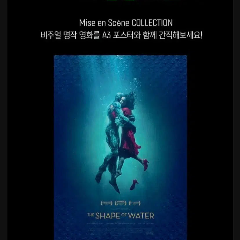 [SOLD OUT] 셰이프 오브 워터 포스터 판매