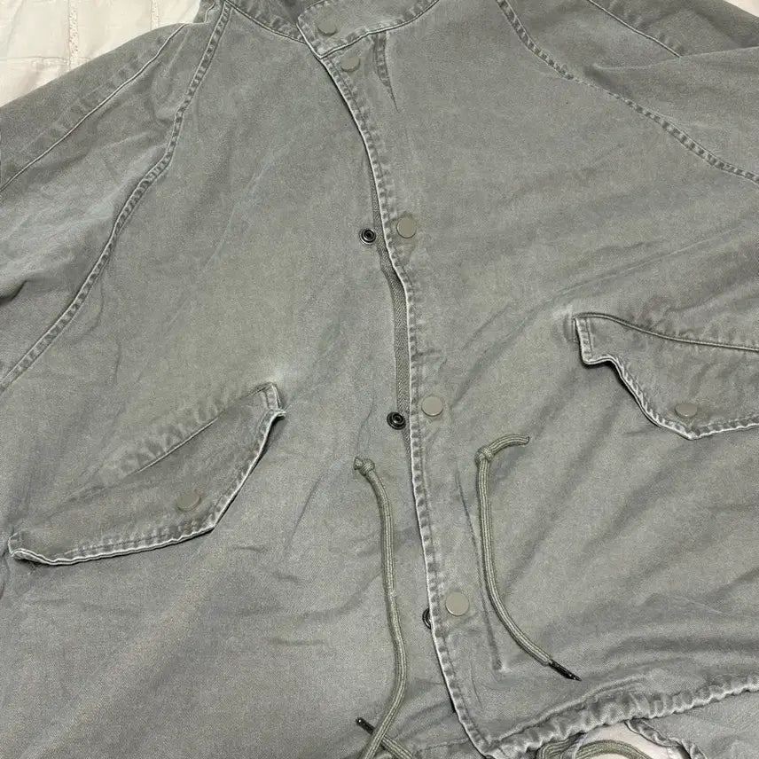 [SOLD OUT] 카키 숏 야상