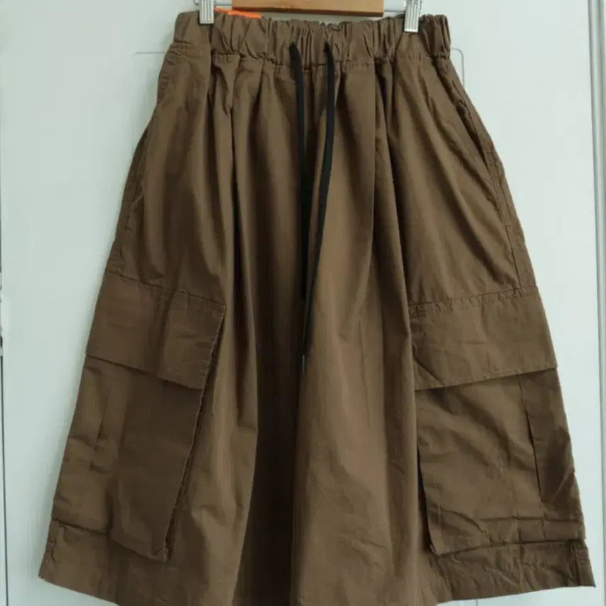 [BUNJANG] Magie Wide Cargo Pants Brown / 마지 magie 와이드 카고 팬츠 브라운