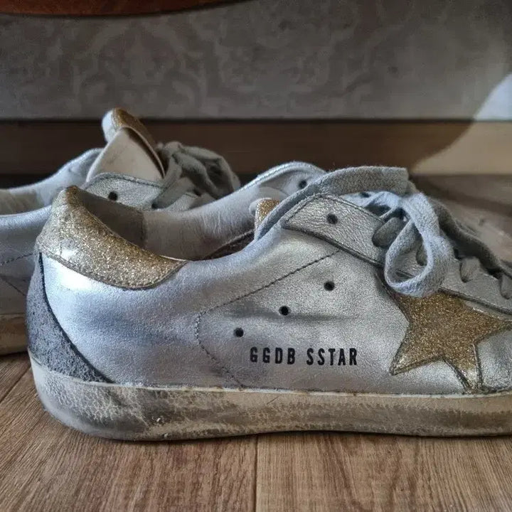 [BUNJANG] Golden Goose Superstar Glitter Sneakers / 골든구스 슈퍼스타 글리터 EU38 GOLDEN GOOSE 240~45