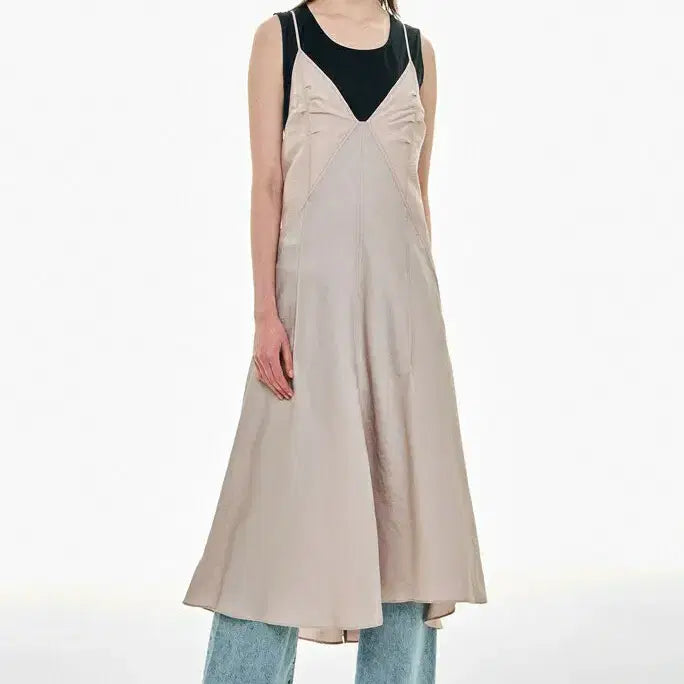 [BUNJANG] System Sleeveless Dress with Top Set / 한섬 시스템 원피스