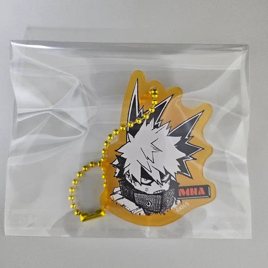 [BUNJANG] My Hero Academia Bakugo Uraraka Matte Acrylic Keyring Bundle Set / 히로아카 바쿠고 우라라카 매트 아크릴 키링
