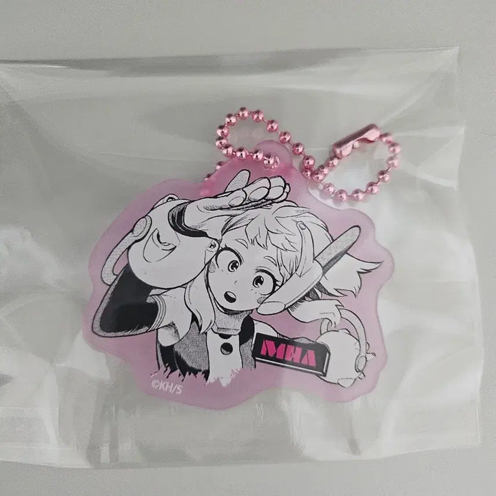 [BUNJANG] My Hero Academia Bakugo Uraraka Matte Acrylic Keyring Bundle Set / 히로아카 바쿠고 우라라카 매트 아크릴 키링