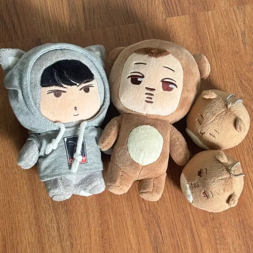 [SOLD OUT] 엑소 곰인이, 세우, 니니니즈 카이 세훈 인형 일괄