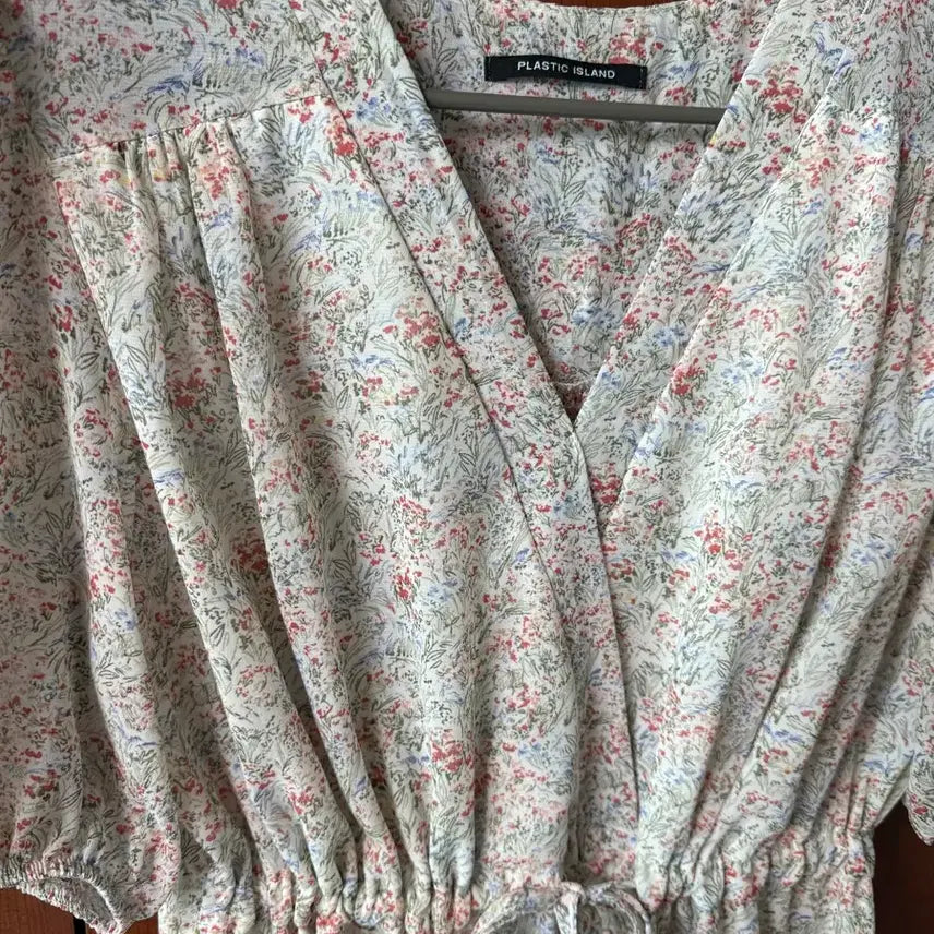 [BUNJANG] Plastic Island Floral Long Dress / 플라스틱 아일랜드 꽃무늬 롱 원피스