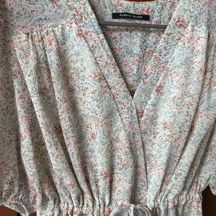 [BUNJANG] Plastic Island Floral Long Dress / 플라스틱 아일랜드 꽃무늬 롱 원피스