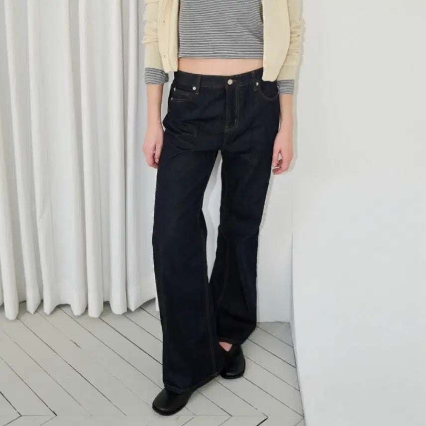 [BUNJANG] 108lb Elloy Low Rise Jeans / 108파운드 Elloy Low Rise Jean 로우라이즈 진