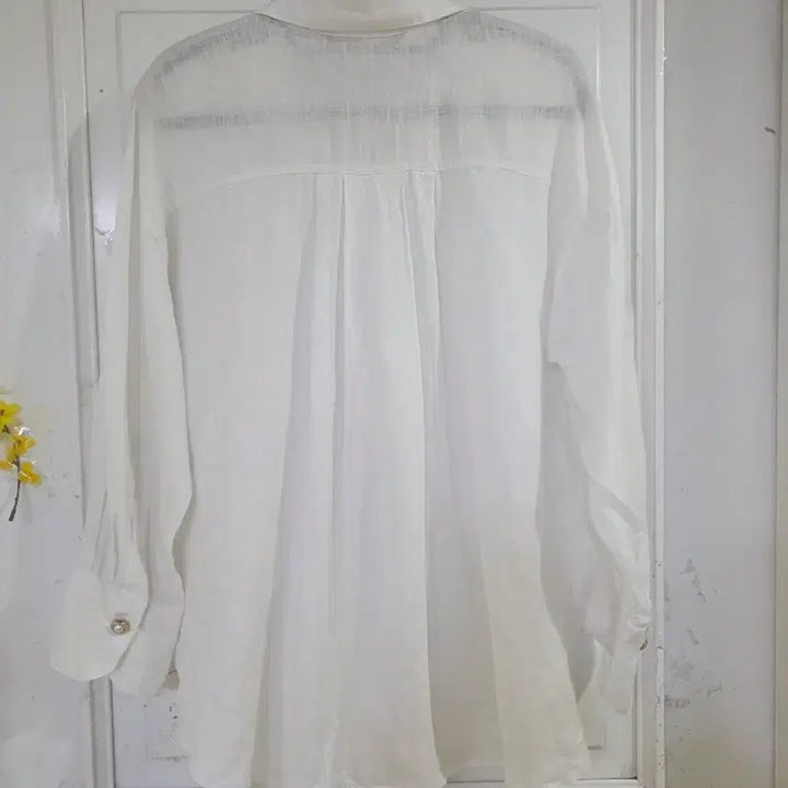 [BUNJANG] ZARA Summer White Shirt / 여름 자라 고급스런  남방셔츠  깨끗해요  가슴단면57