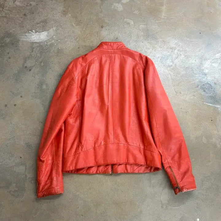 [BUNJANG] Versace Jeans Couture Single Rider Leather Jacket / 90s Versace Jeans Couture 싱글라이더 레더자켓