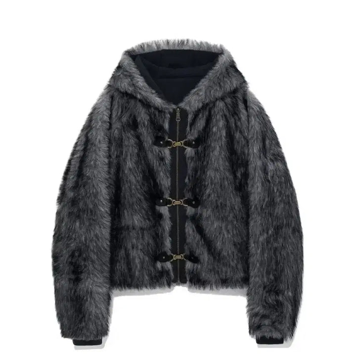 [BUNJANG] Glowny Reversible Fur Jacket / 글로니 moor fur jacket