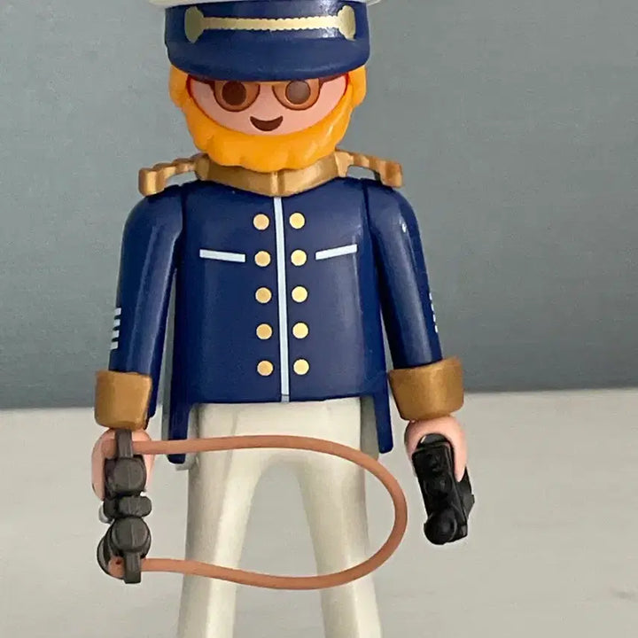[BUNJANG] Playmobil 4642 Blue Captain Figure / 중고 플레이모빌 4642 파란 선장
