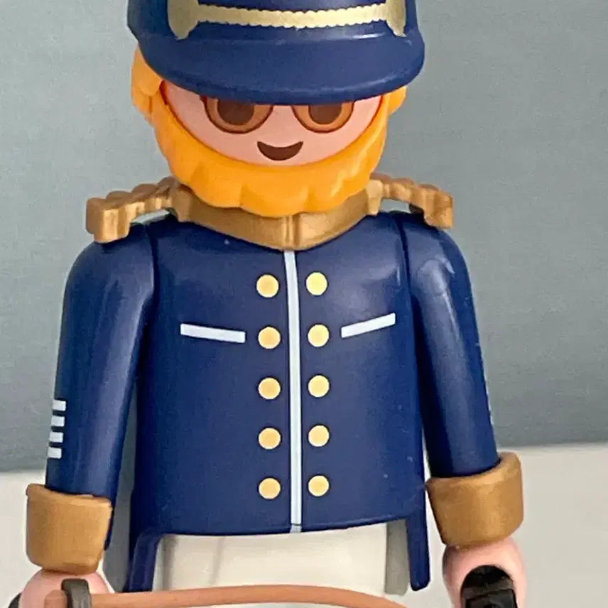[BUNJANG] Playmobil 4642 Blue Captain Figure / 중고 플레이모빌 4642 파란 선장