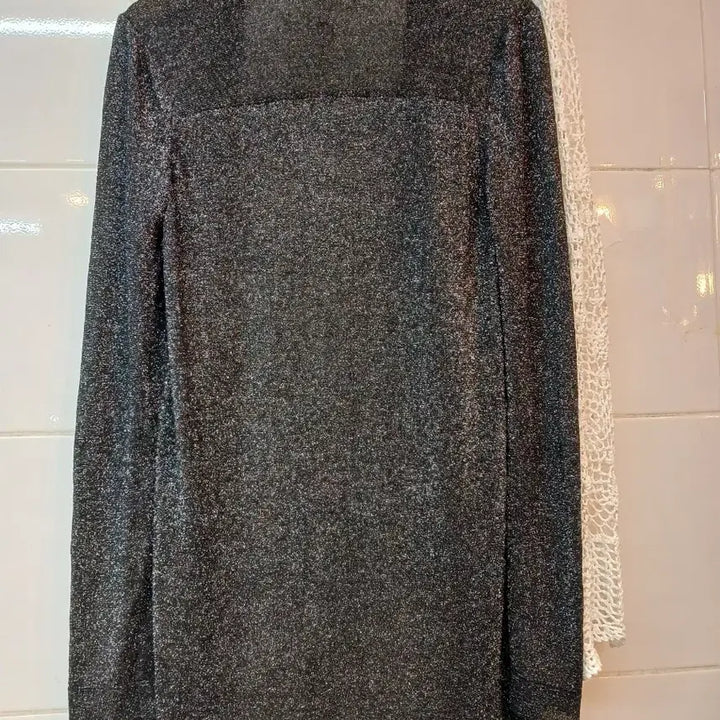 [BUNJANG] MINE Black Pearl Cardigan / MINE 블랙 펄 가디건 90