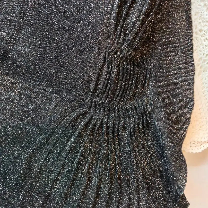[BUNJANG] MINE Black Pearl Cardigan / MINE 블랙 펄 가디건 90