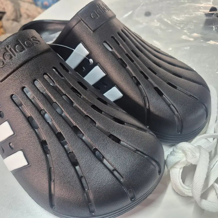 [BUNJANG] Adidas Clogs Black 270mm / 아디다스 클로그 검정 270mm (새상품) 박스x