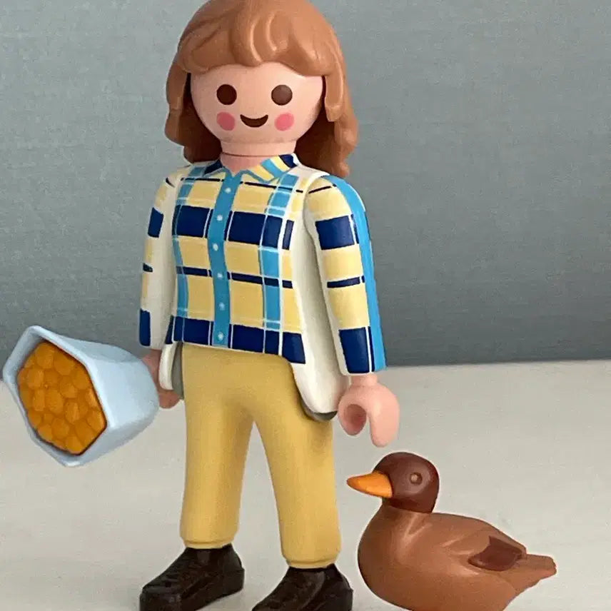 [BUNJANG] Playmobil Duck Lady Figure / 중고 플레이모빌 오리 여인