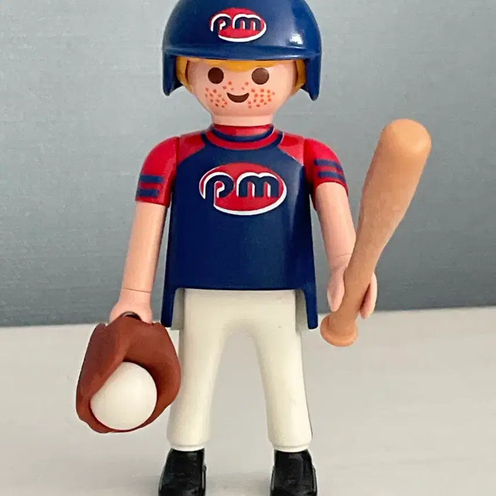 [BUNJANG] Playmobil 5789 Baseball Player Figure / 중고 플레이모빌 5789 주근깨 야구선수