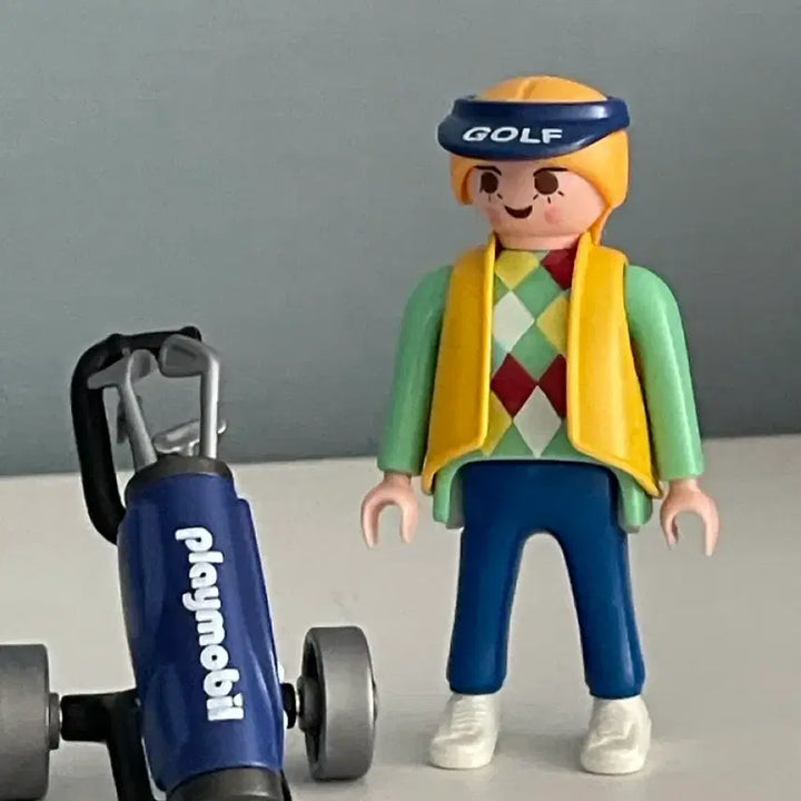 [BUNJANG] Playmobil 4606 Golf Player Figure / 중고 플레이모빌 4606 골프선수