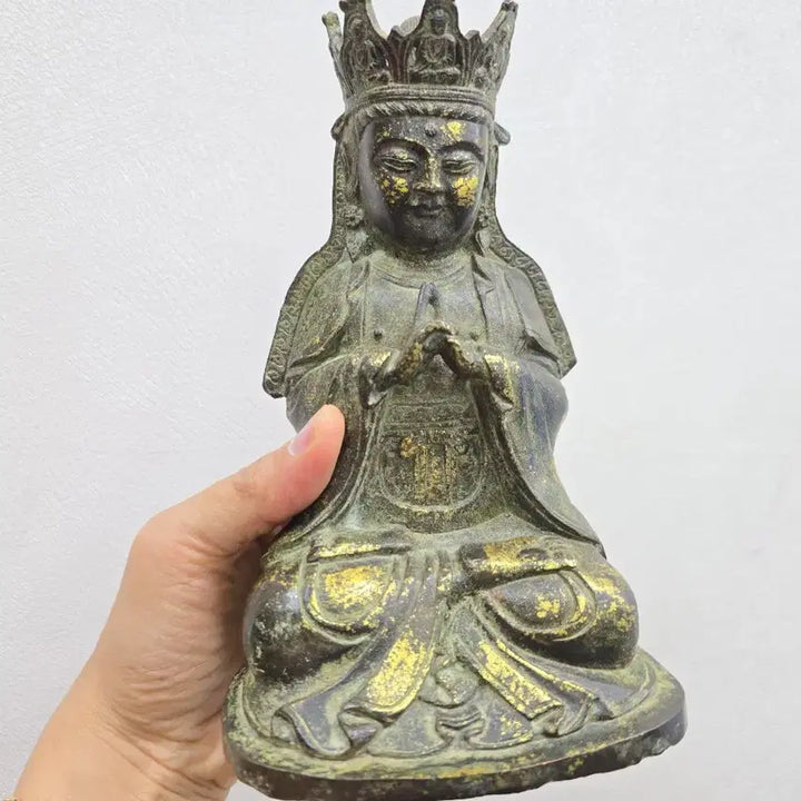 [BUNJANG] Gilded Bronze Buddha Statue / 금동 불상
