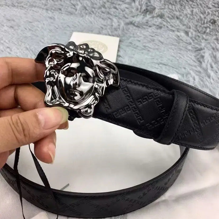 [BUNJANG] 베르사체 메두사 벨트 버클 남성 벨트 90 폭 4.0cm / 베르사체 메두사 벨트 버클 남성 벨트 90 폭 4.0cm