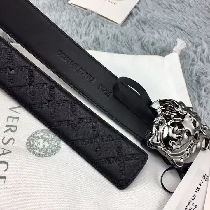 [BUNJANG] 베르사체 메두사 벨트 버클 남성 벨트 90 폭 4.0cm / 베르사체 메두사 벨트 버클 남성 벨트 90 폭 4.0cm