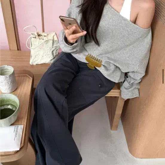 [BUNJANG] Love me more Poet Cargo Pants M Beige / 러브미우 포엣 카고 팬츠 m (베이지, 기본버전)