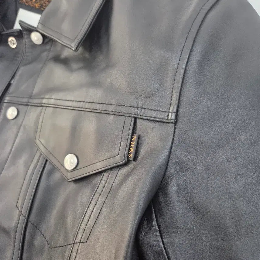 [BUNJANG] Nude Bones XL Steerhide Leather Jacket / 누드본즈 트러커 후기형 스티어하이드 xl 가죽자켓